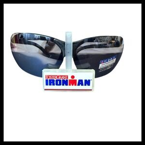 NWT Foster Grant Ironman PC 2.0 Sunglasses Black Rimless Shatter Resistant UV